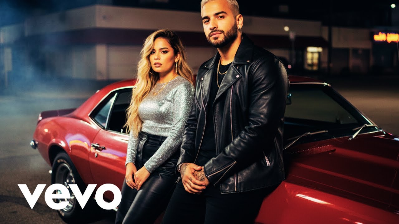 Maluma & Karol G - Me Haces Falta (AI música)
