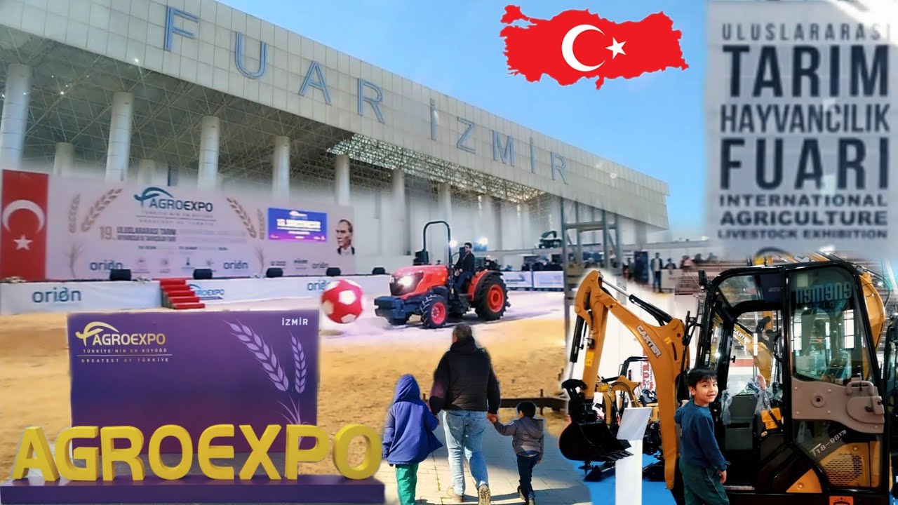 Agroexpo Izmir ( International Agriculture Livestock Exhibition ) FUAR IZMIR, TURKEY