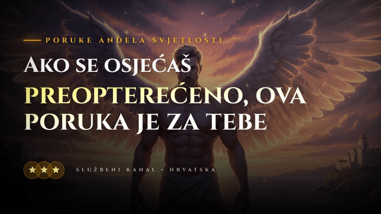 Ako se osjećaš preopterećeno, ova poruka je za tebe