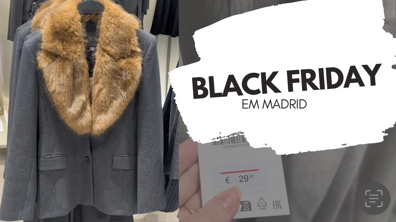 Black Friday em Madrid: Zara, Stradivarius, Primark, Pull&Bear, Uniqlo e Mango na Gran Vía!