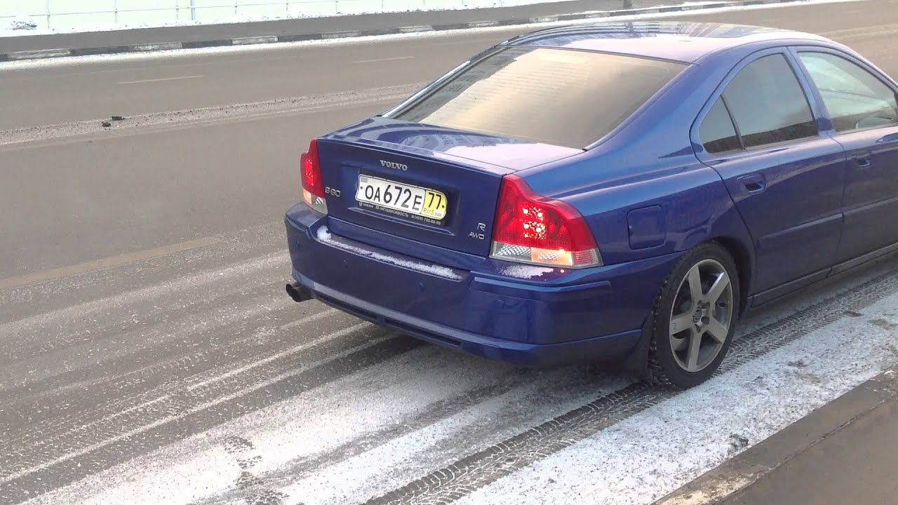 Volvo S60R 500 HP Exhaust, Anti-lag and Launch-control.