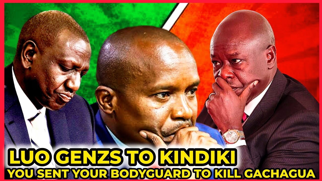 Genz Spokesperson Sends Warning To Ruto & Kindiki After Detail Leaked On Gachagua Assassination Plot
