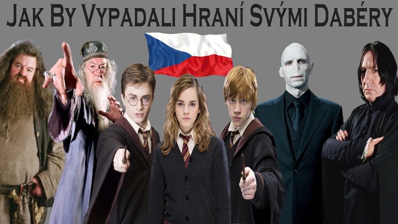 [1/7] Jak By Vypadaly Postavy z filmů Harry Potter Kdyby je Hráli Jejich Čeští Dabéři