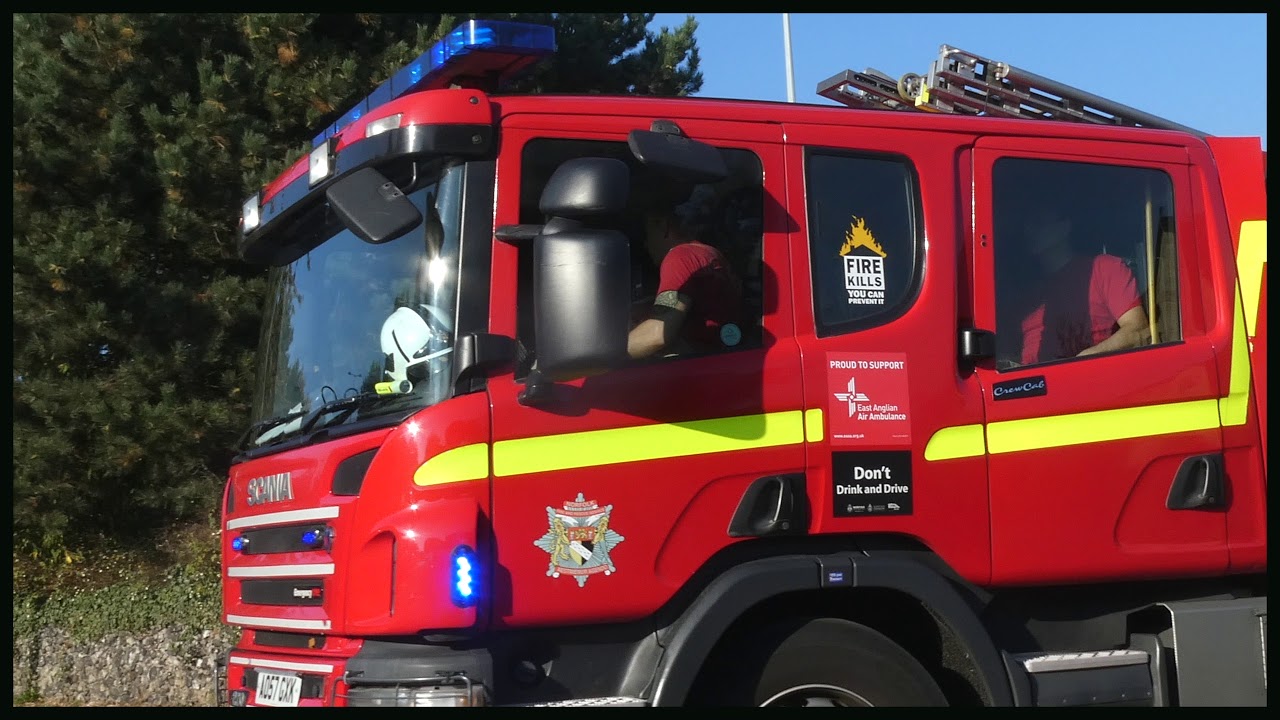 THREE PUMP TURN OUT AT CARROW FIRE STATION.