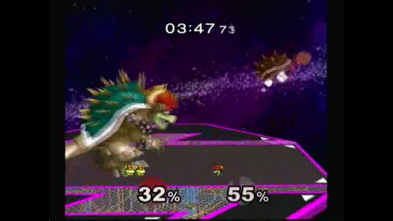 Super Smash Bros. Melee: Adventure Mode with Bowser (Hard)