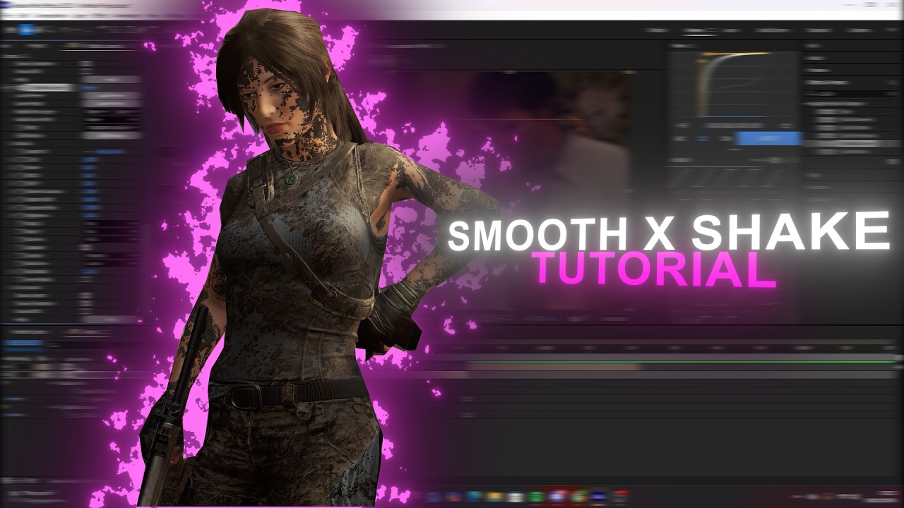 How To Do A Smooth X Shake Tutorial | After Effects
