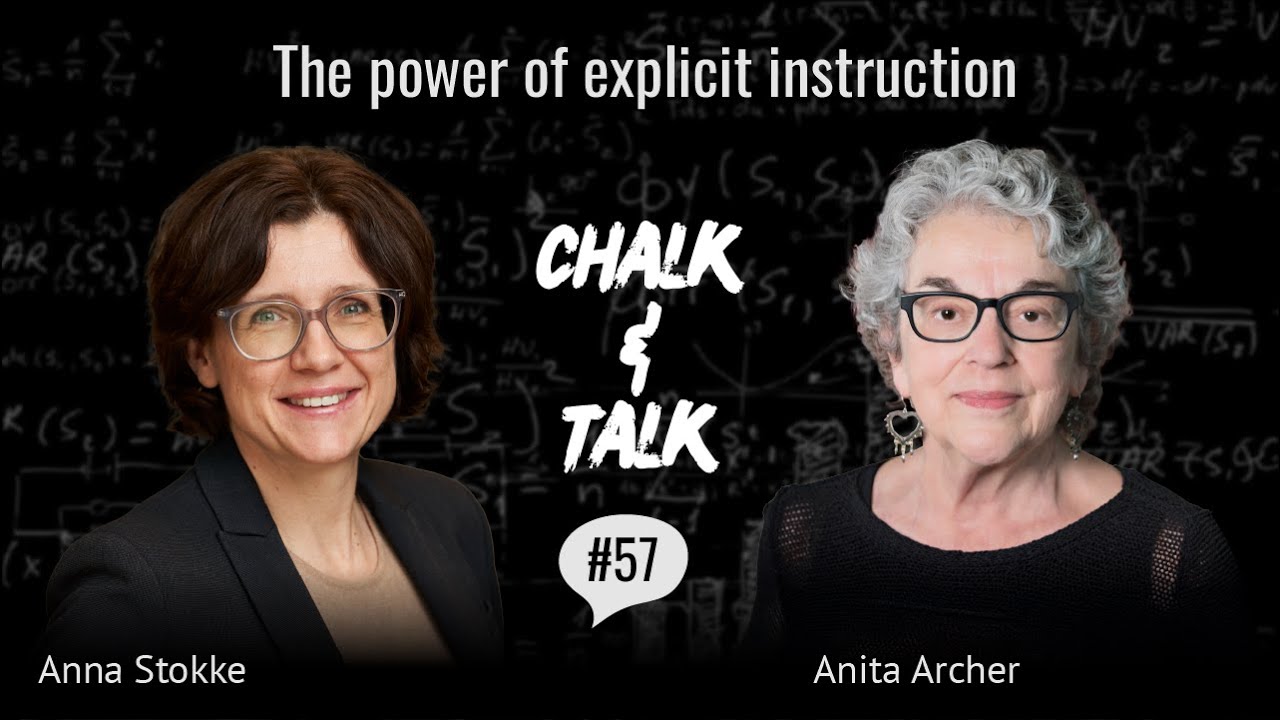 The power of explicit instruction with Anita Archer (Ep 57)