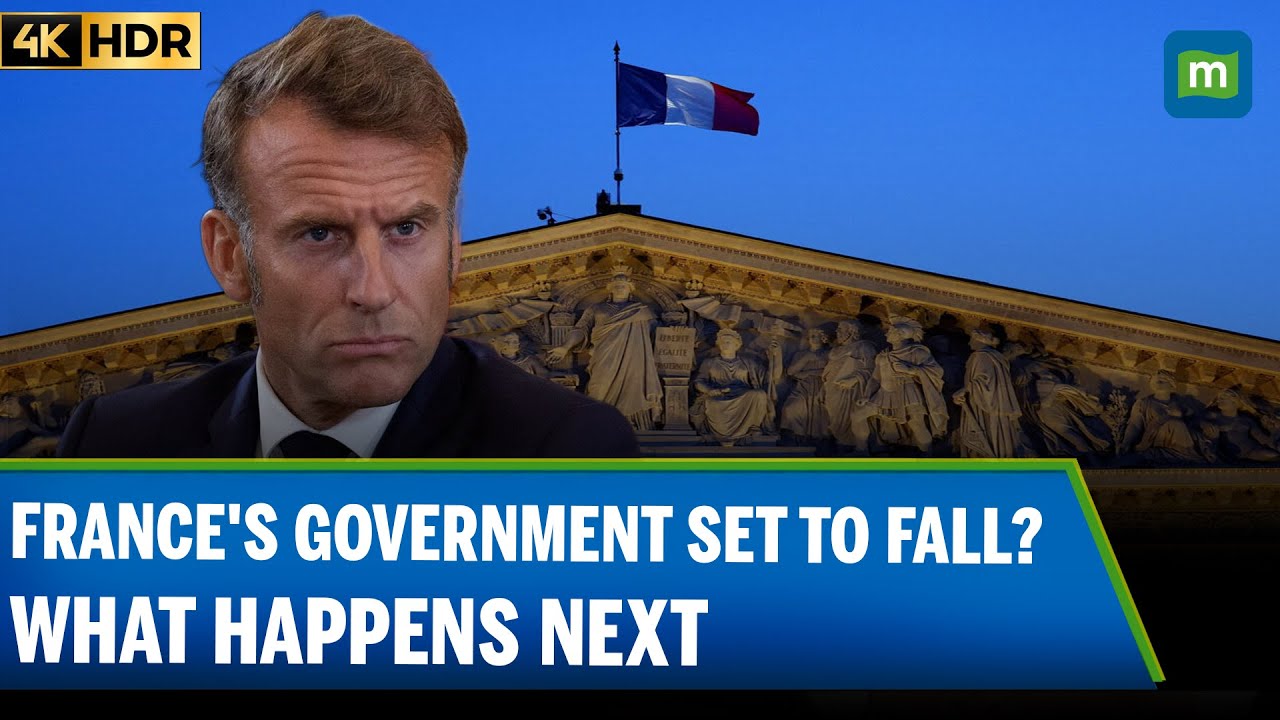 Macron Faces Leadership Test As France Heads Into Vote Of Confidence | N18G | 4K