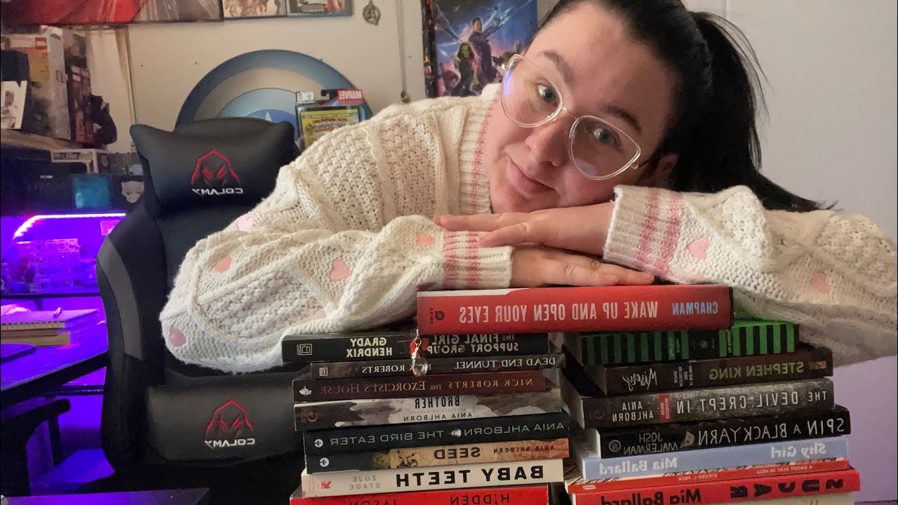 ASMR HUGE book haul part 1 📚