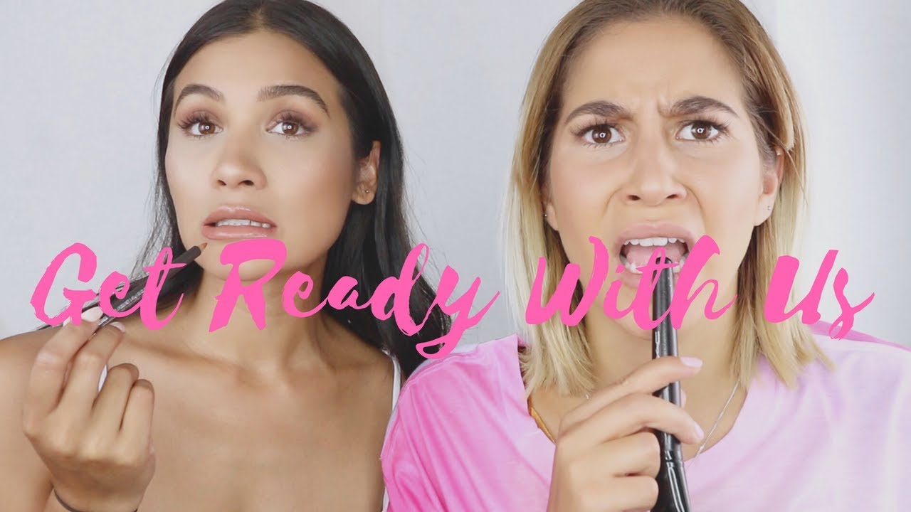 GET READY WITH US | A few minutes with me + Nadia!