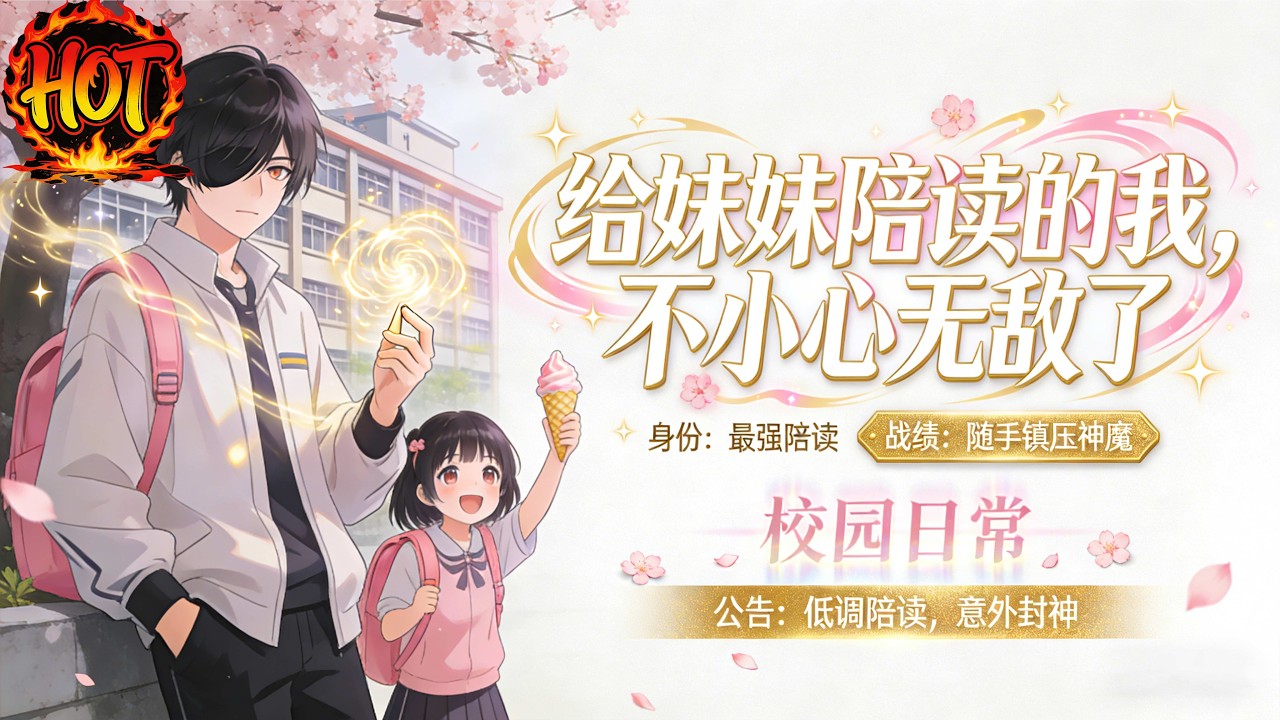 ✨【强推】《给妹妹陪读的我，不小心无敌了》第1~60集扮猪吃虎，一路横推世间！护妹狂魔，重生开挂，吸收墟晶无敌进化。这一世，虽没有心跳和体温但妹妹还活着#穿越 #末世 #异能 ##动态漫画# 漫野推文