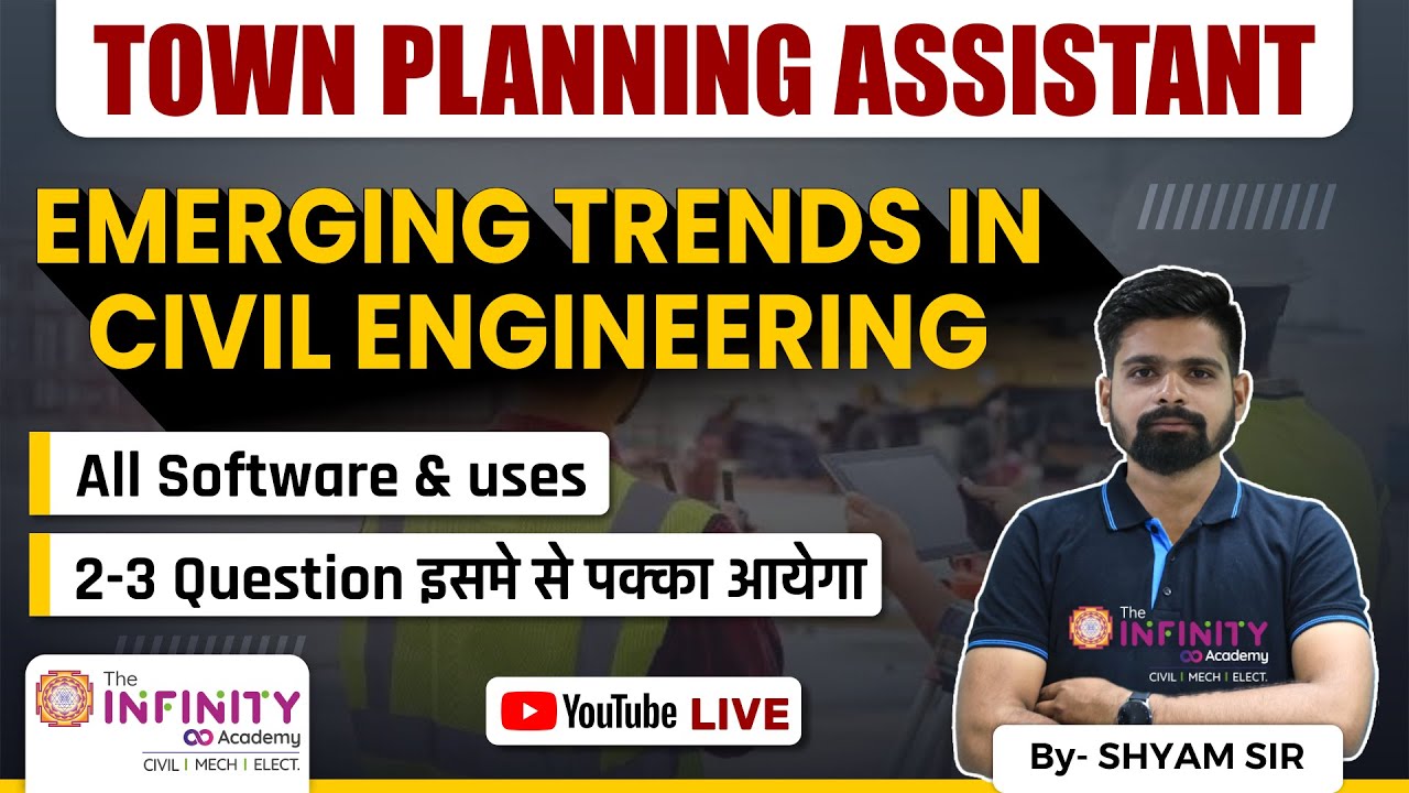 TPA Exam 2024 | Emerging Trend in Civil Engineering |  Most Imp Software & its Application | #tpa