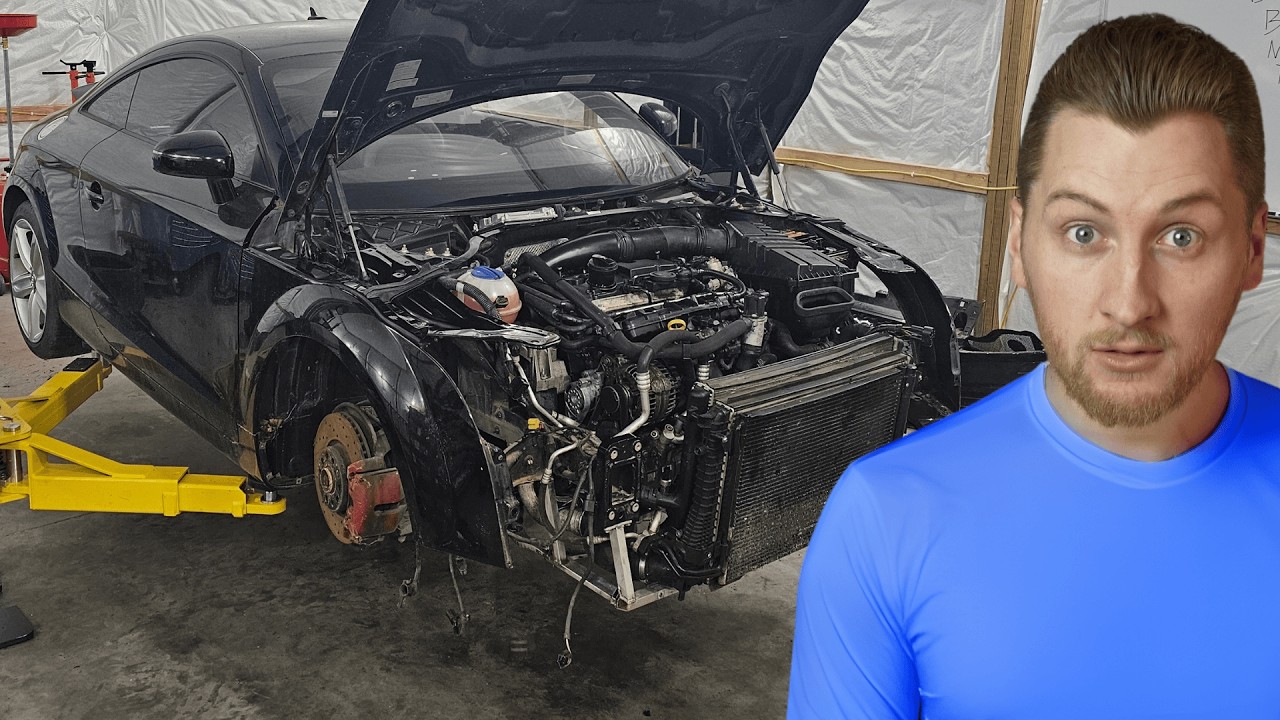 Установка двигателя TTS на мой Audi TT за 2000 долларов