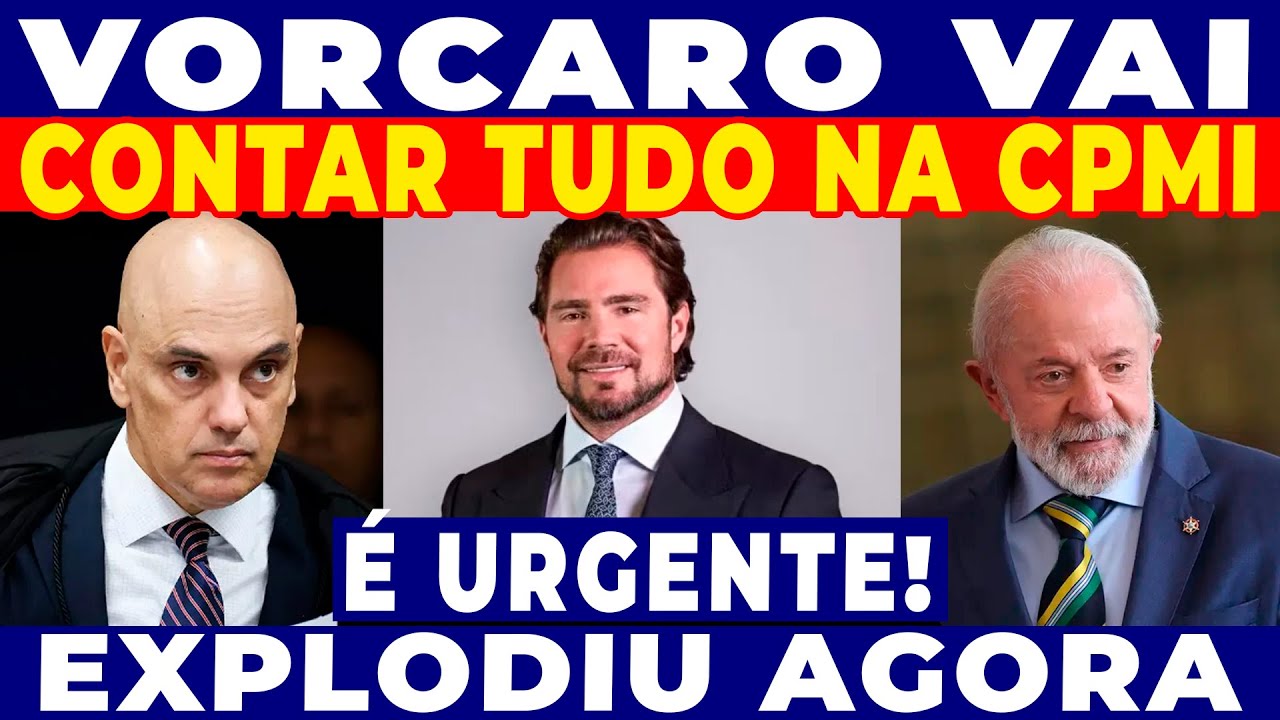 EXPLOSIVO: VORCARO VAI ENTREGAR TUDO NA CPMI DO INSS! NÃO VAI FICAR EM SILÊNCIO A BOMBA VAI EXPLODIR