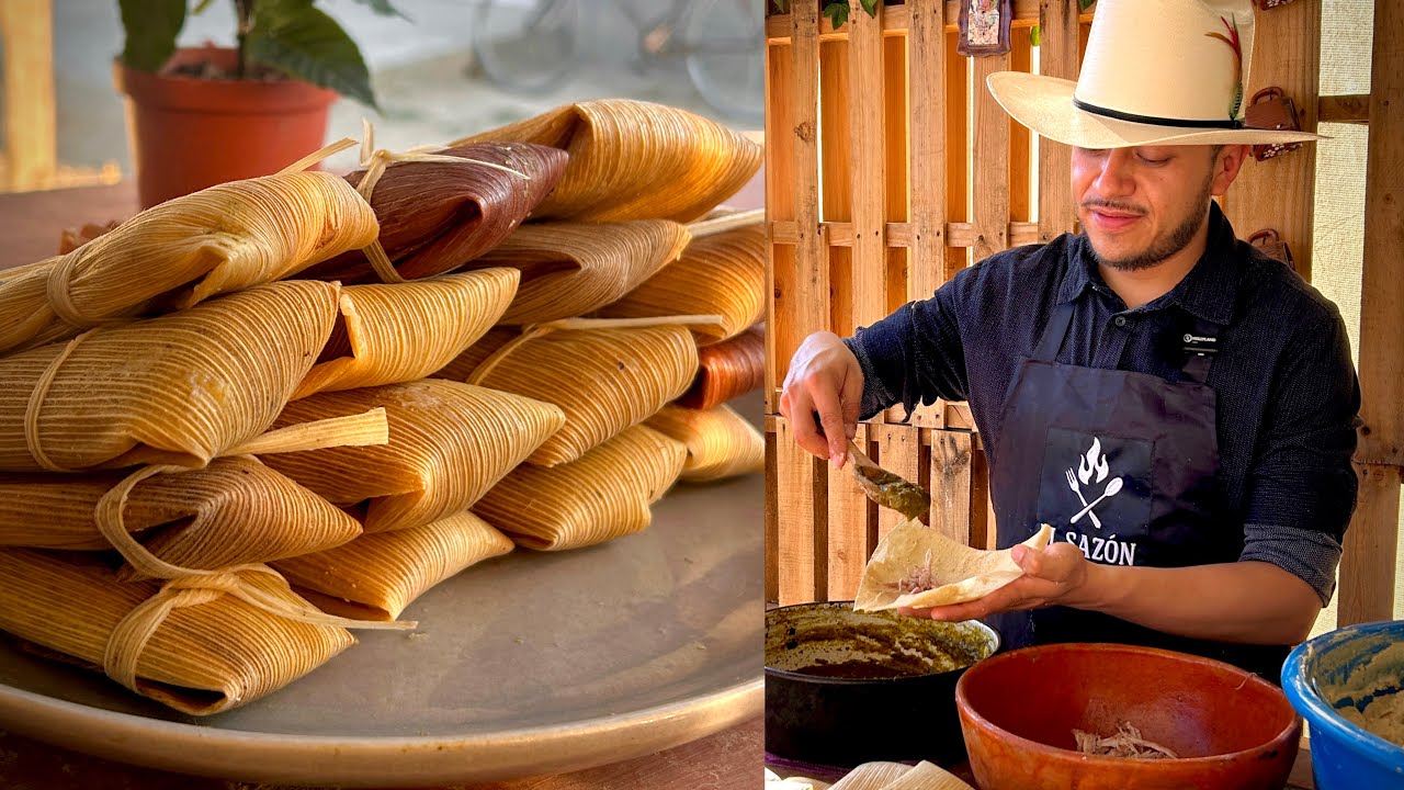 Tamales Verdes Hechos a Mano | Receta Tradicional de Rancho