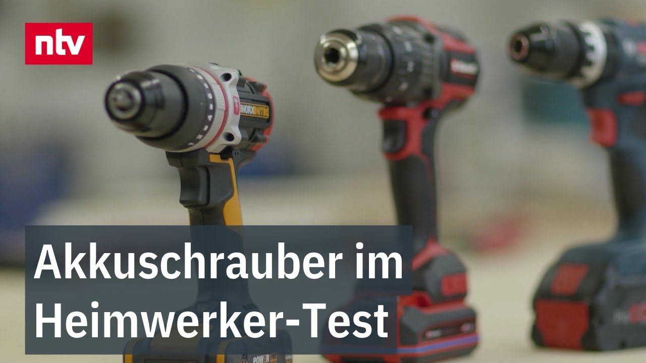 Akkuschrauber im Test: Die passenden Modelle f&uuml;r Schrauben, Holz und Schahlbeton