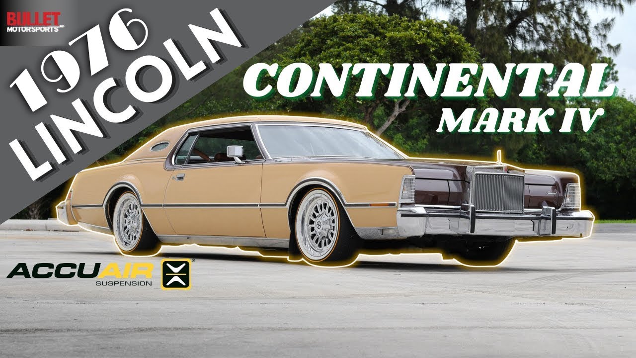 1976 Lincoln Continental Mark IV, LSA Powered, & Accuair Suspension | REVIEW SERIES [4k]