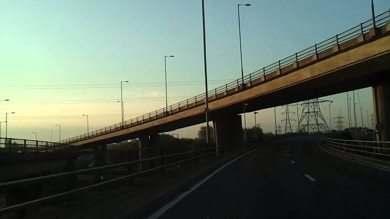 Driving in London - North Circular to Royal Docks