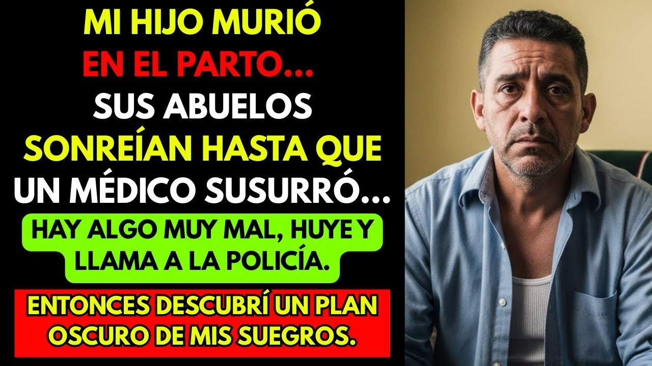 HISTORIA REAL  Mi hijo murió en el parto… sus abuelos sonreían hasta que un médico susurró…