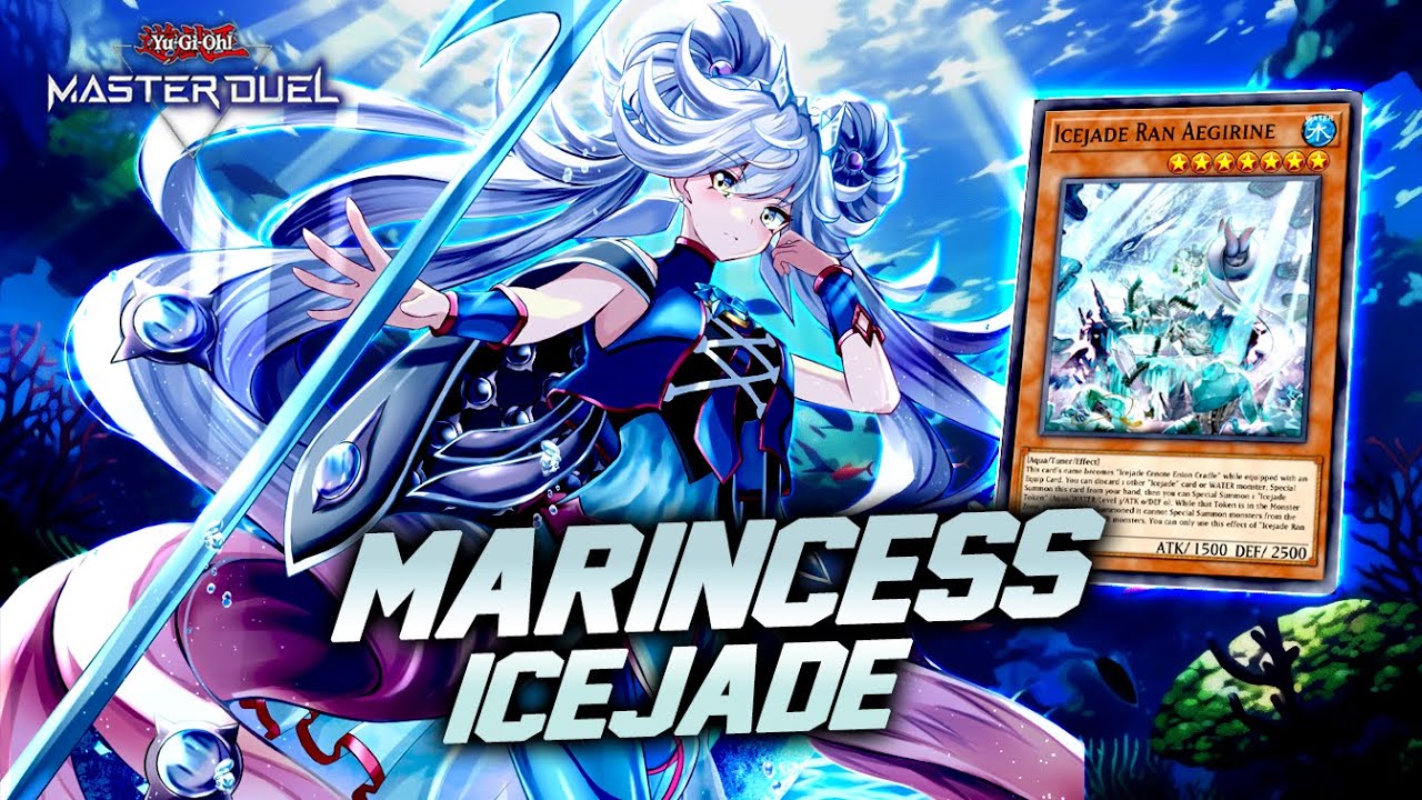 COMPETITIVE ICEJADE MARINCESS - New Water Link Synchro Combo! [Master Duel]