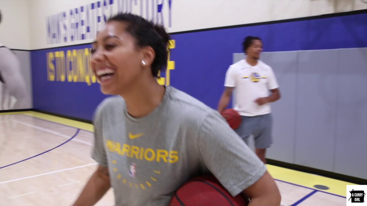 Husband puts me through a basketball workout | Sydel Curry-Lee