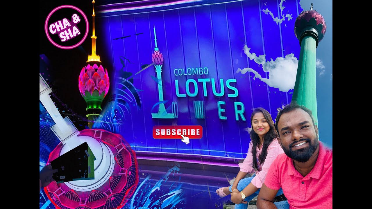lotus tower Colombo 2024 / Vlog 01 / nelum kuluna / නෙලුම් කුලුනේ සවාරියක් / Cha & Sha