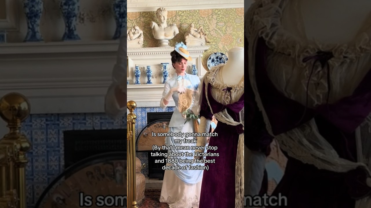 The 1880s is the best decade of fashion: change my mind.