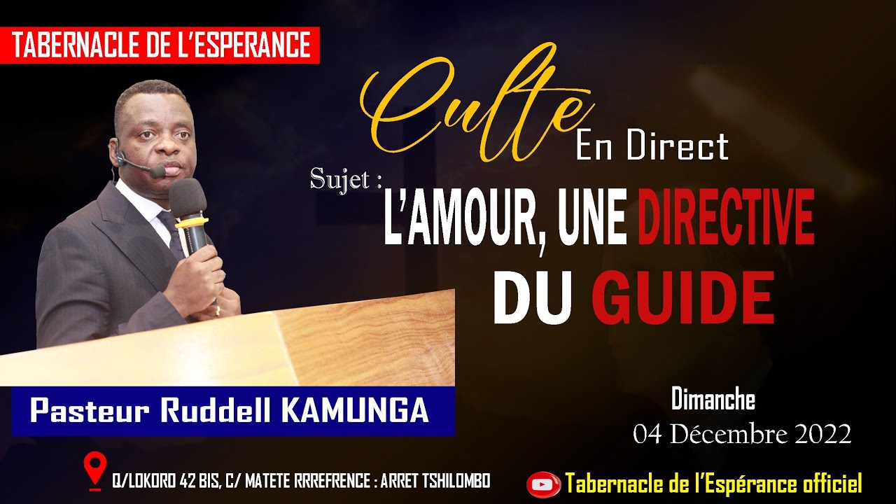 Dimanche 4/12/2022 - L'amour, une Directive du Guide.