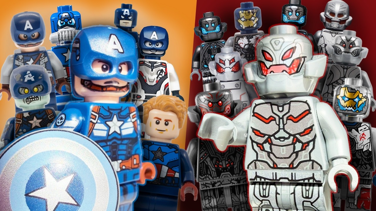 ЛУЧШАЯ LEGO Marvel минифигурка КАЖДОГО героя и злодея