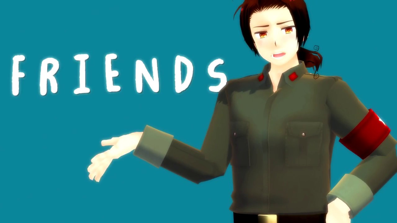 [MMD Hetalia] Friends