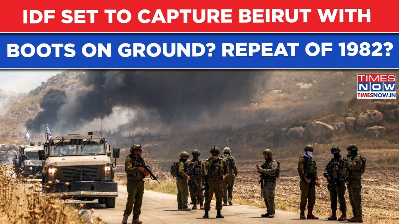 After Beirut Bombing, IDF Now Ready To Take Lebanon Capital With Boots On Ground? Repeat Of 1982?