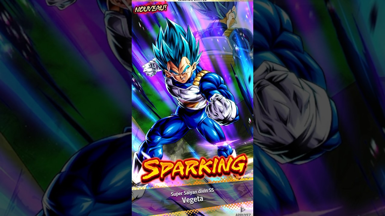 Invocation 7ans DBLEGENDS sur Vegeta EVO !!! 