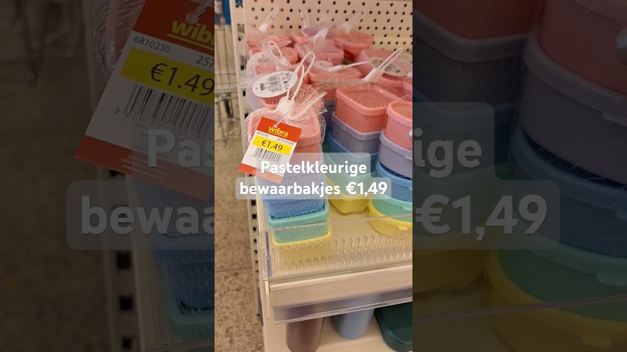 Een paar leuke budgettips van bij de Wibra 👀 