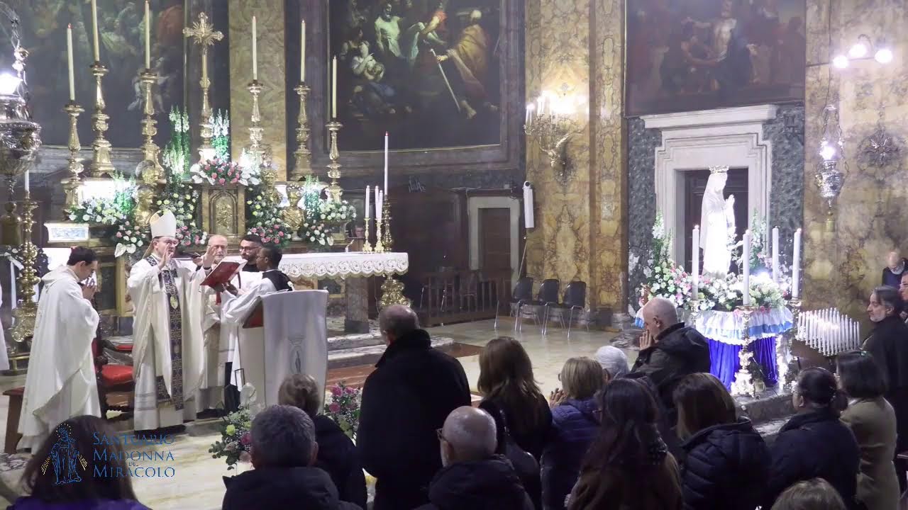 S. Rosario e S. Messa del 8/2/2026 - Arrivo della statua della Madonna di Lourdes