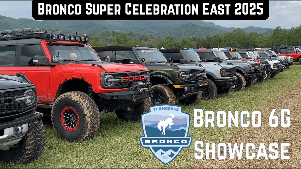 Bronco Super Celebration East 2025 - Bronco 6G Showcase #fordbronco