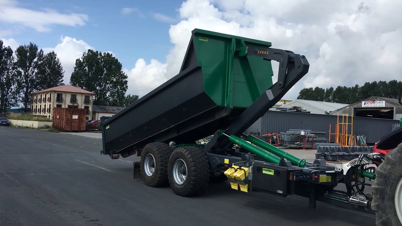 HARSH ITRunner 16.21/6 Hooklift Trailer with articulating Jib