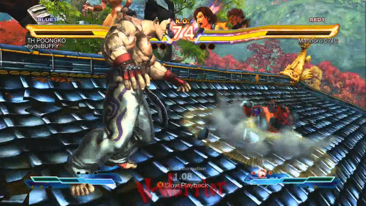 Streetfighter X Tekken - TH POONGKO,hydeBUFFY (Kazyua,Chun-Li) vs Marlboro 0710 (Asuka,Akuma)