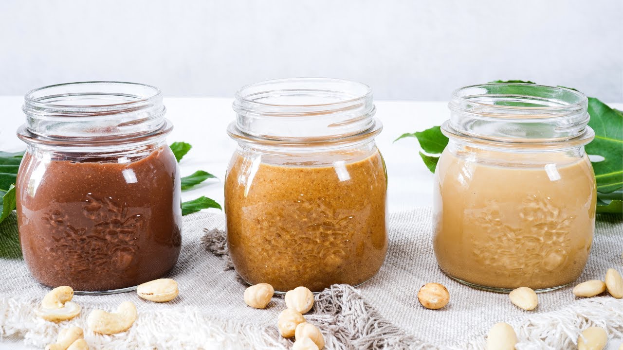Burri di Frutta Secca | 3 idee per delle creme spalmabili facili, veloci, e diverse dal solito.