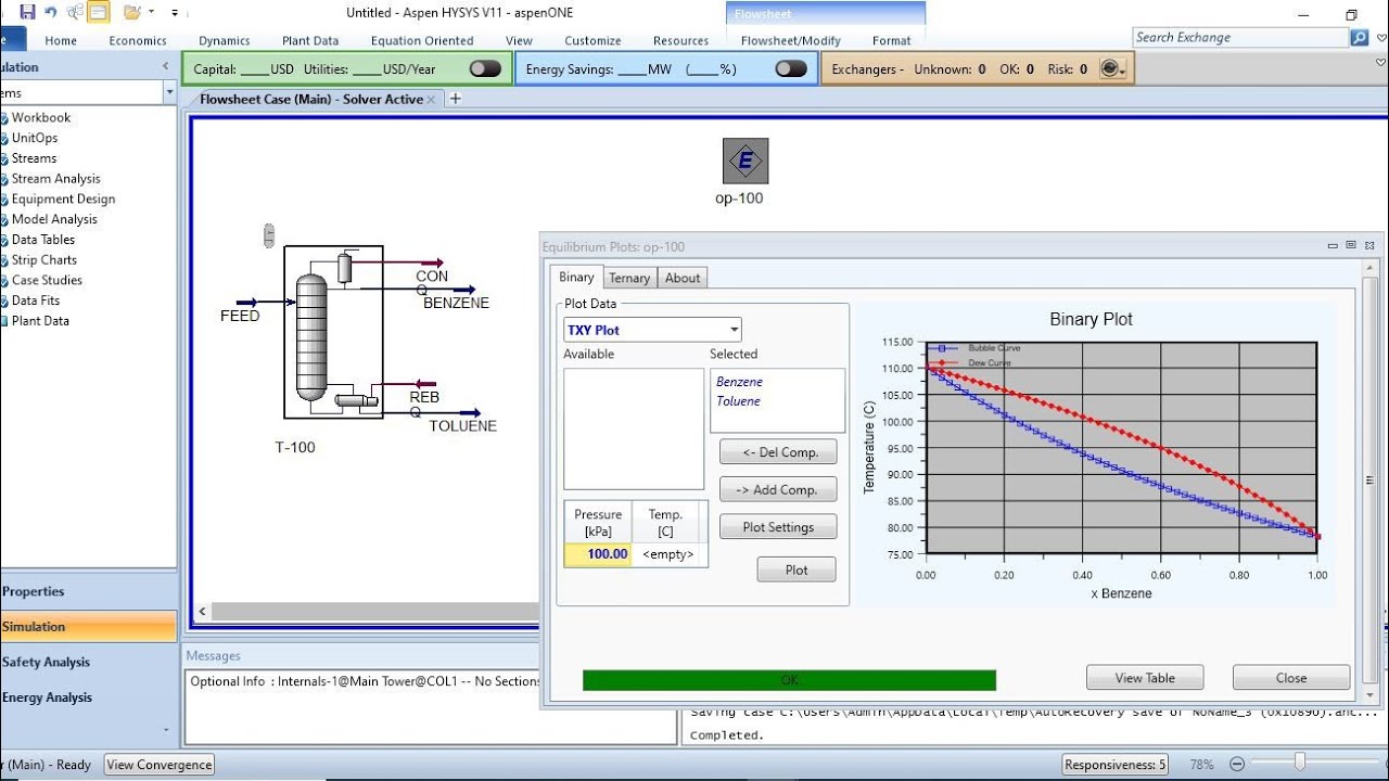 How to model Distillation Columns in Aspen Hysys