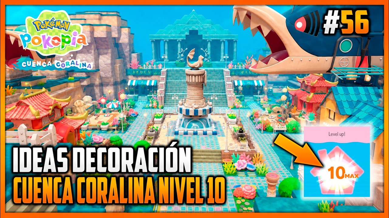 🫧 &iexcl;EL MEJOR DISE&Ntilde;O! Decorando mi isla de Cuenca Coralina en Pok&eacute;mon Pokopia