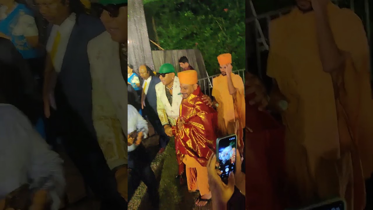 drums sivamani in his sons wedding
