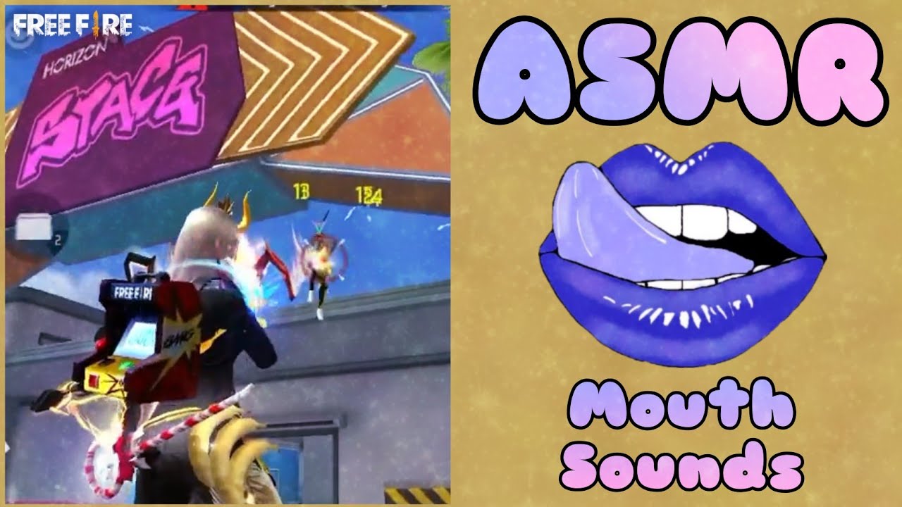 ASMR 🌸 Mouth Sounds • Free Fire