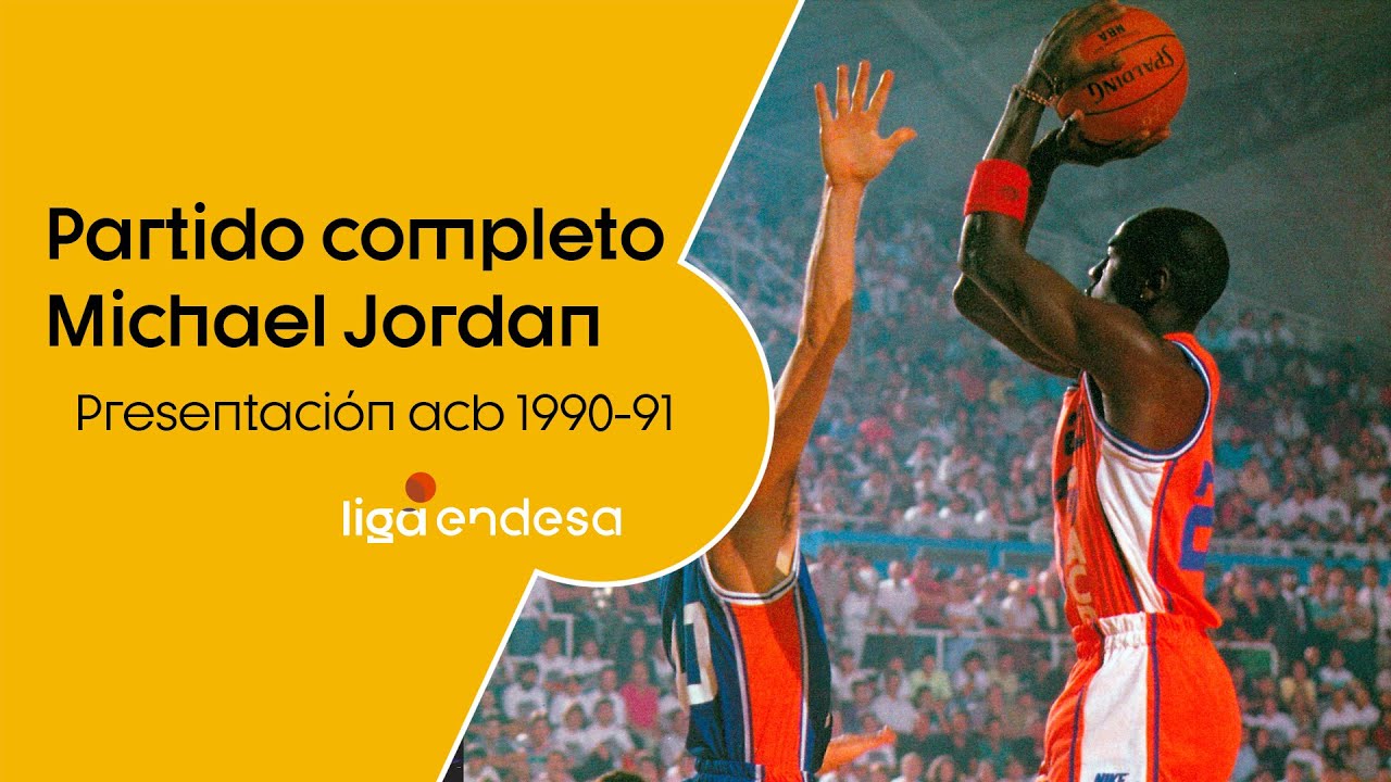 30 años de MICHAEL JORDAN en ACB | PARTIDO COMPLETO