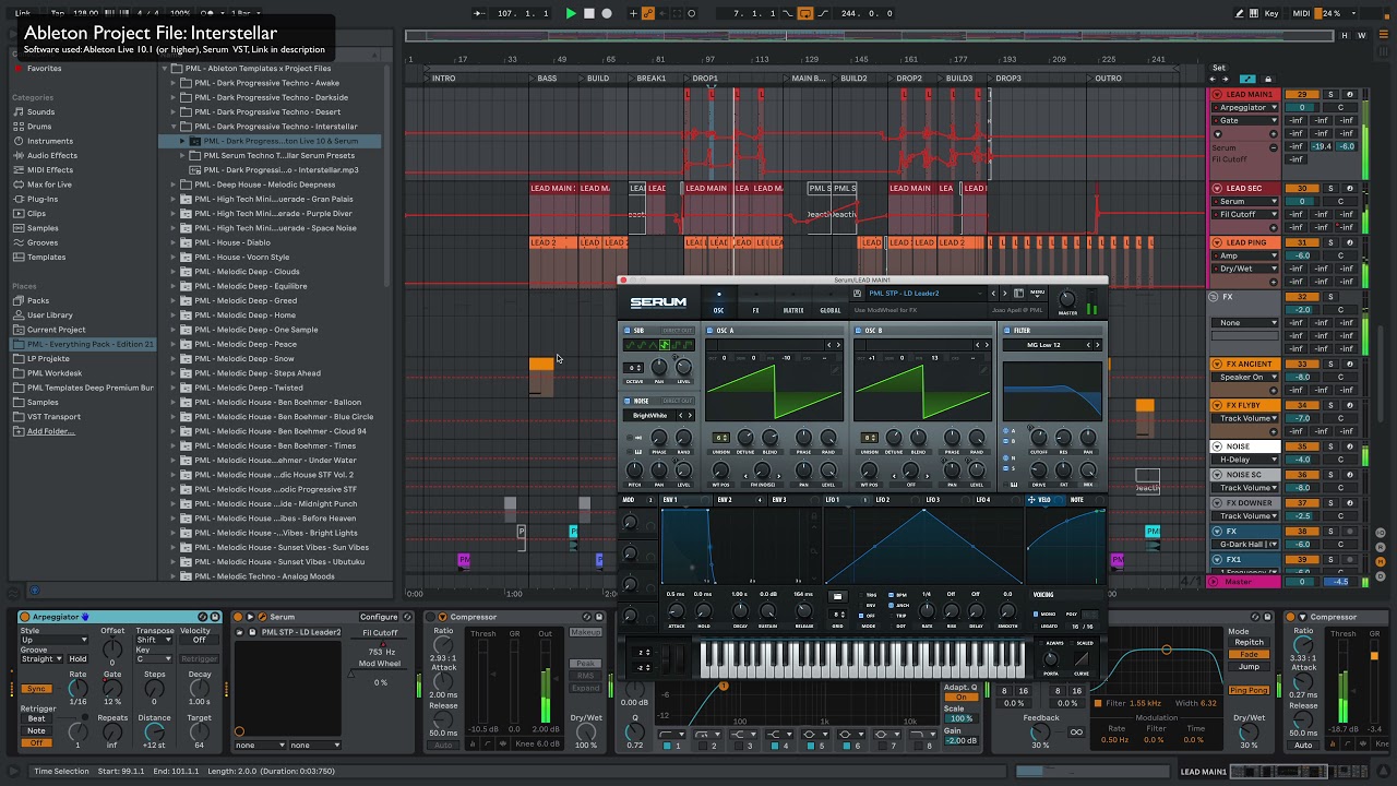 Techno Track | Inspired by Jay Lumen, Umek, John Lead | Ableton Template, Download available