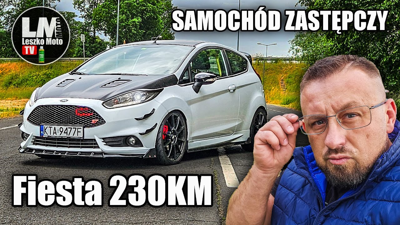 Ford Fiesta ST 1.6 turbo 230KM jako samochód zastępczy w MAXTON DESIGN !!