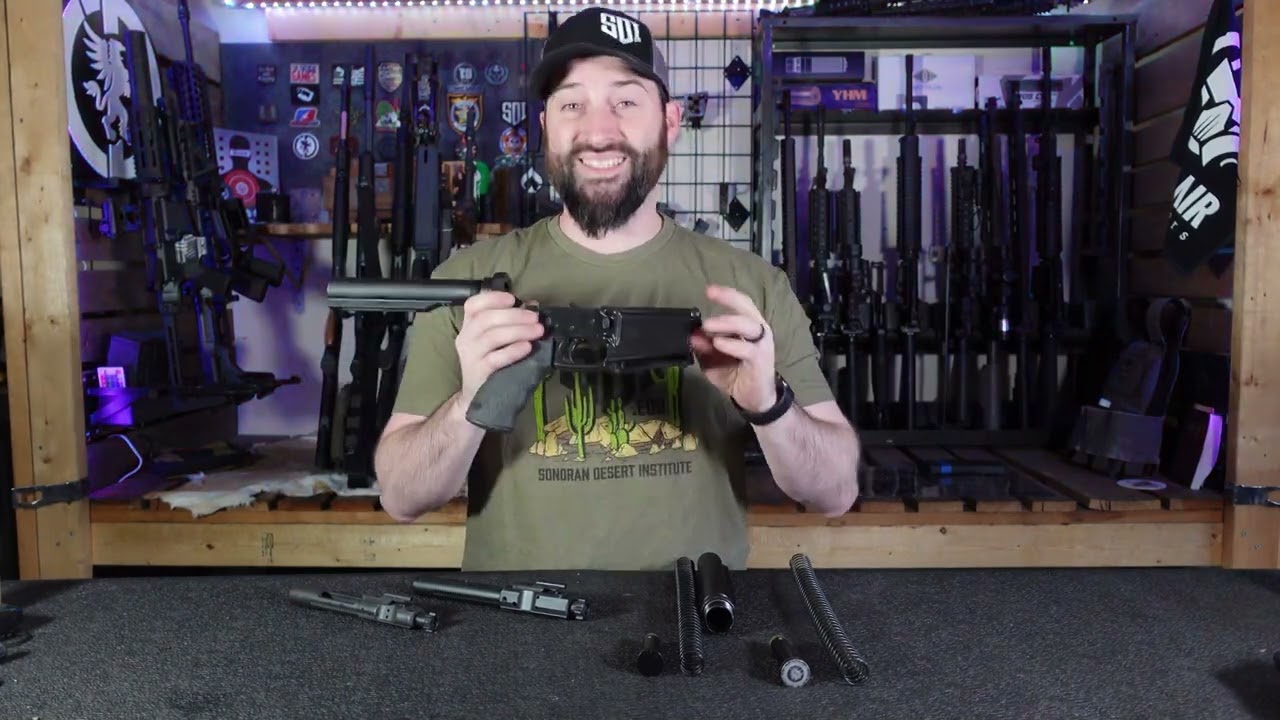 SDI GRAD on AR-10 Buffer System Options
