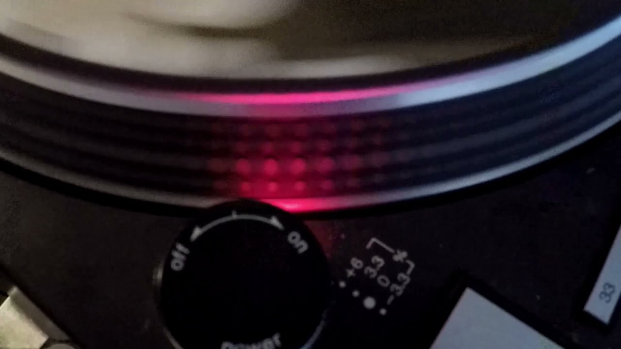 Technics SL-1200MK2 Pitch Calibration