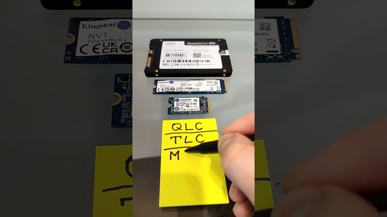 Виды памяти SSD что лучше #shorts