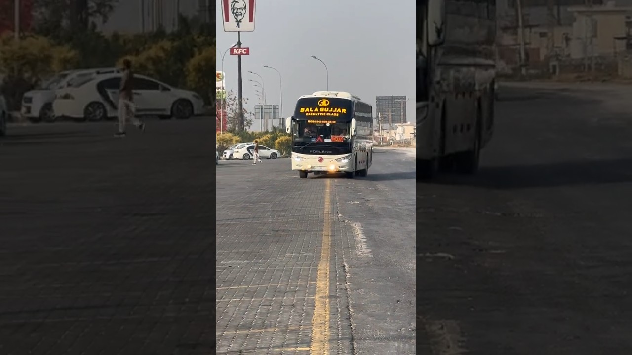 Bala Gujjar Express Forland Double Glass Bus | 