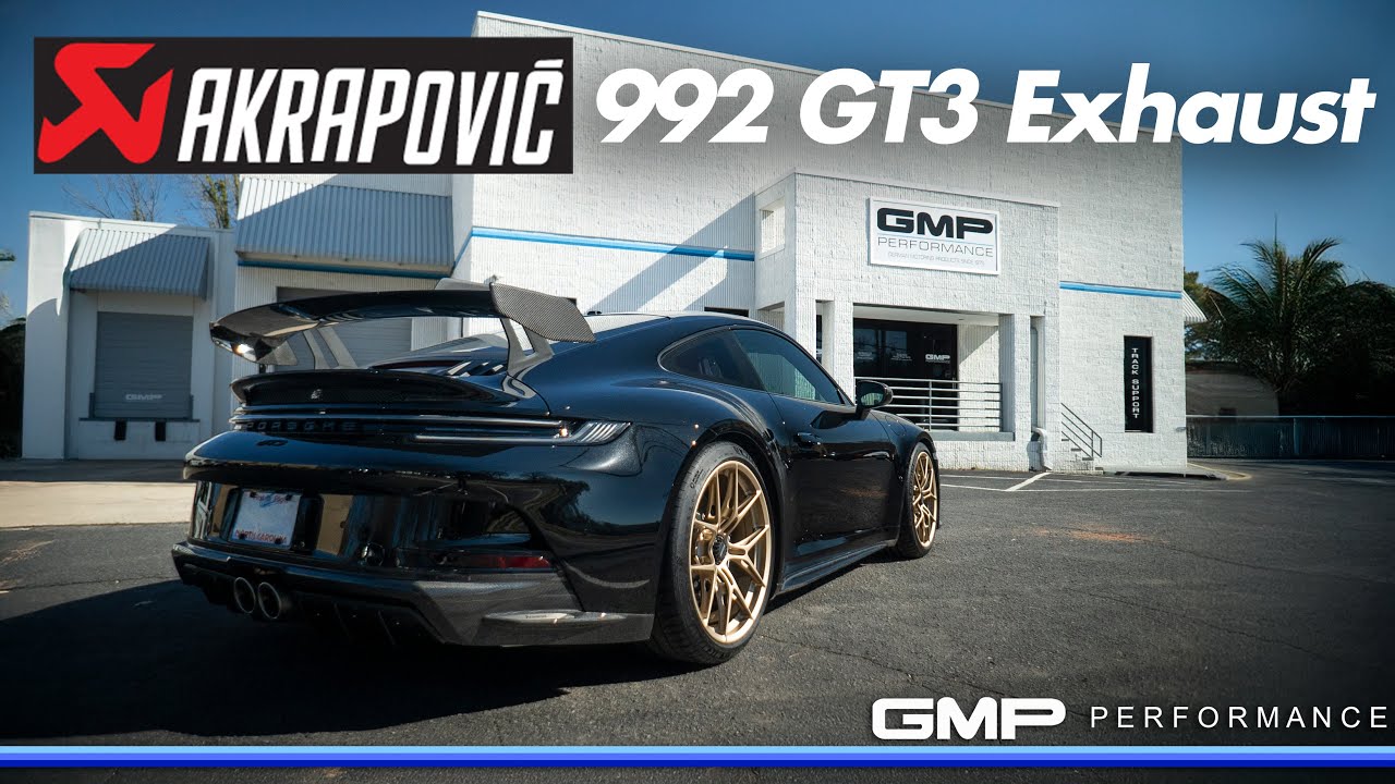 Akrapovic Evolution Street Headers and Exhaust | (992) Porsche 911 GT3